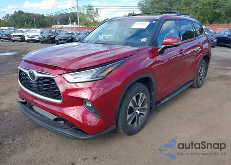 2021 Toyota Highlander Xle из США, поврежденный, VIN 5TDGZRBH6MS531248